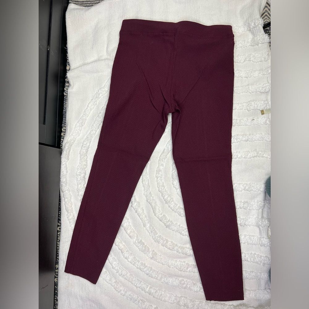 Zac and Rachel wine dress pants size Large - Picture 3 of 6